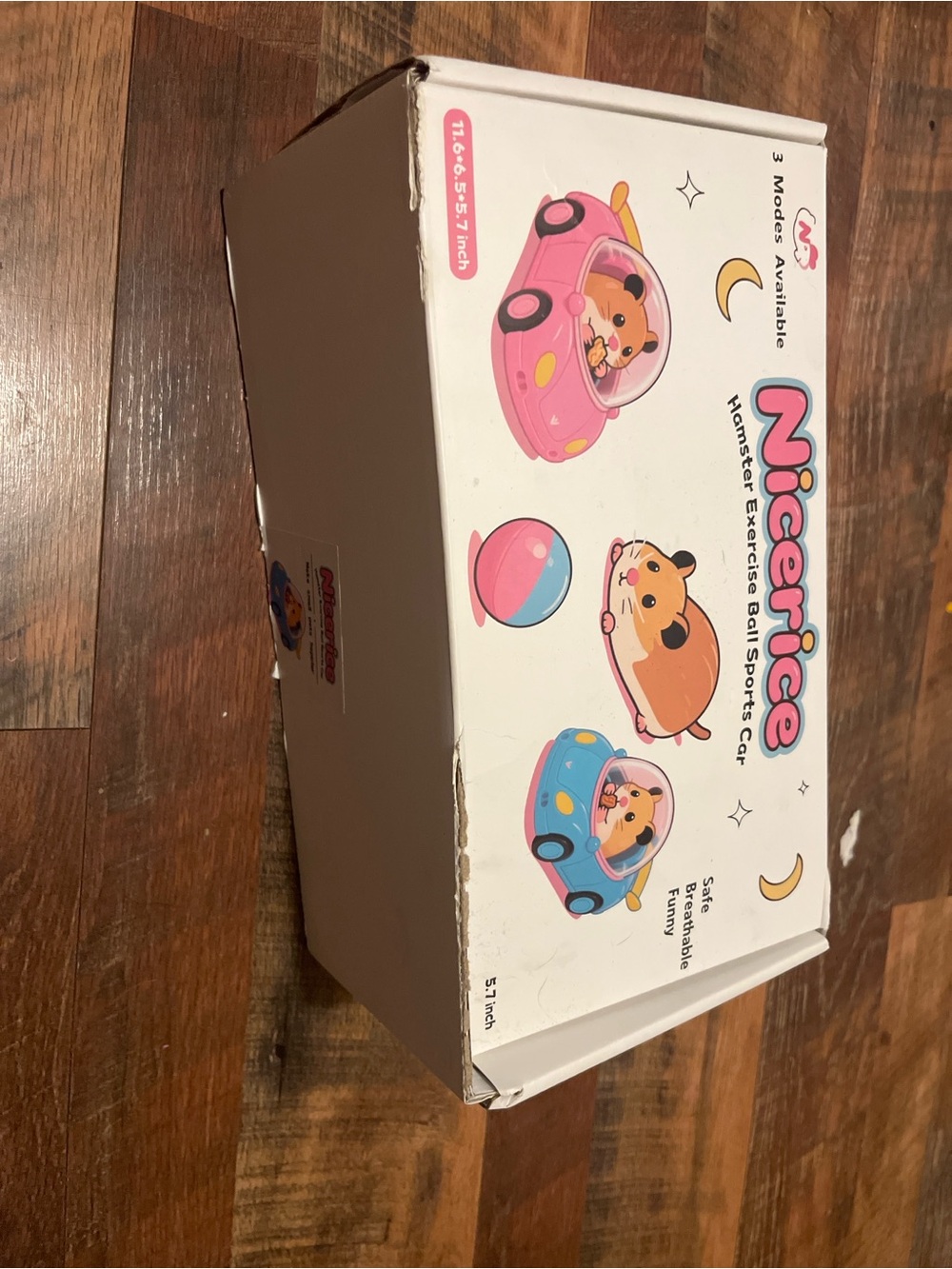 Amazon Pink Hamster Exercise Ball Sports Car Toy